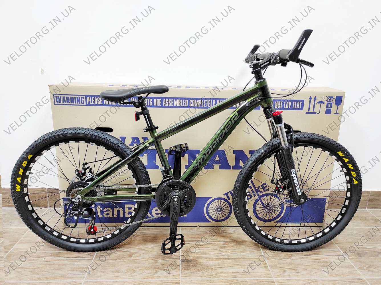 Велосипед TopRider MTB 680 24
